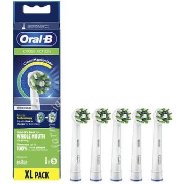 Oralb power refill eb50 crossaction 5 pezzi