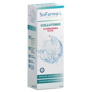 Sofarmapiu' collutorio clorex 012 300 ml