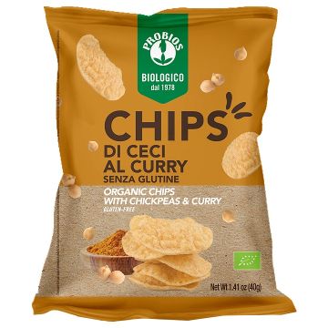 Probios chips ceci curry 40 g