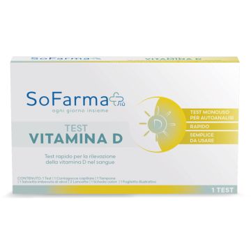 Sofarmapiu' test autodiagnostico vitamina d 1 pezzo