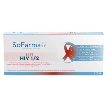 Sofarmapiu' test autodiagnostico hiv 1/2