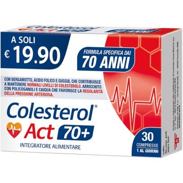 Colesterol act 70+ 30 compresse