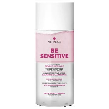 Veralab be sensitive struccante bifasico micellare 150 ml