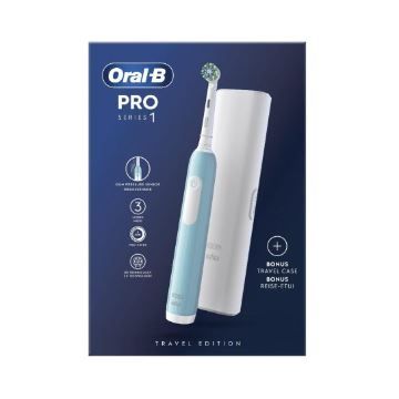 Oralb pro 1 blu spazzolino elettrico+tc