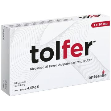 Tolfer ihat idrossido ferro adipato tartrato nano 30 capsule