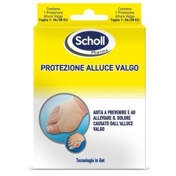 Protezione alluce valgo scholl s