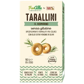 Foralle tarallini rosmarino 6 bustine x 30 g