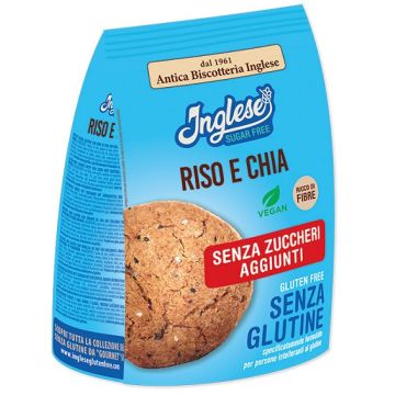 Inglese biscotti griso e chia senza zuccheri aggiunti 200 g