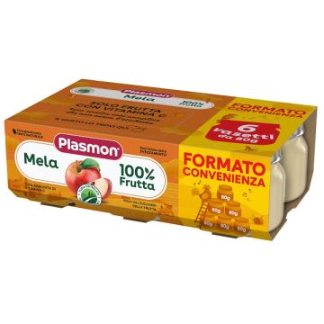 Plasmon omogeneizzato mela 6x80 g