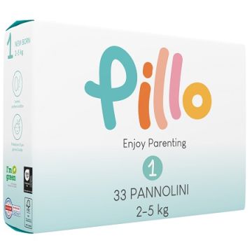 Pillo enjoy pannolini newborn 2 5 kg taglia 1 33 pezzi