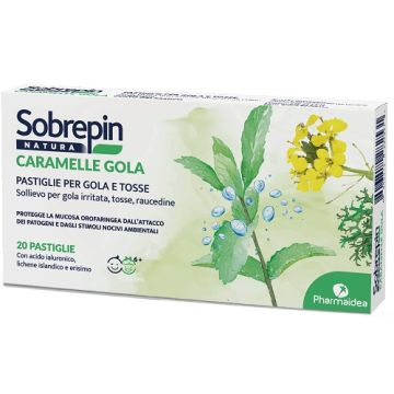 Sobrepin natura caramella gola 20 pastiglie