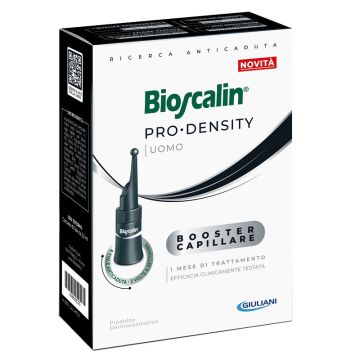 Bioscalin pro density uomo booster capillare 8 fiale x 2,5ml