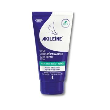Akileine blu crema piedi secchi 75 ml