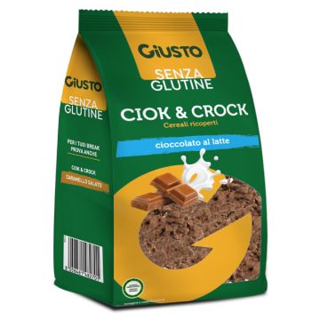 Giusto senza glutine ciock & crock latte new 125 g