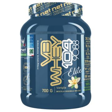 Net integratori vb whey 104 9088 elite vaniglia 700 g