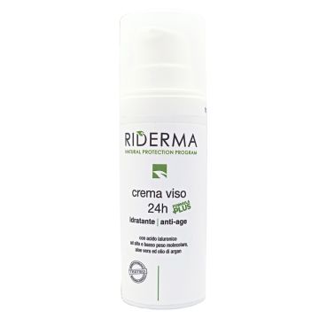 Riderma crema viso 24h formula plus 50 ml