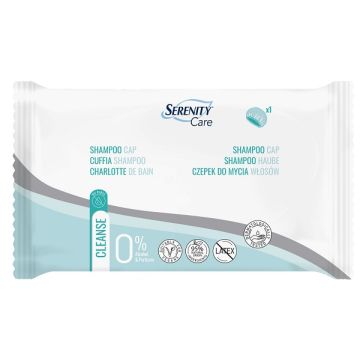 Serenity care cuffia shampoo capelli adatta a persone con ridotta mobilita'
