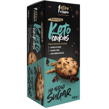Keto cookies classic dark chocolate 160 g