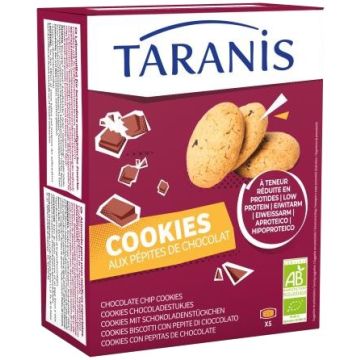 Taranis cookies con pepite al cioccolato 5 monoporzioni da 32 g
