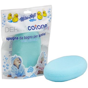 Dermacotone baby spugna ultra soft blu