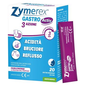 Zymerex gastro activ 20 bustine da 10 ml