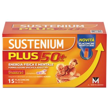 Sustenium plus 50+ 15 flaconcini