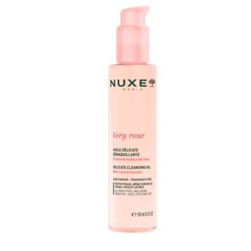 Nuxe very rose delicate cleansing oil 150 ml