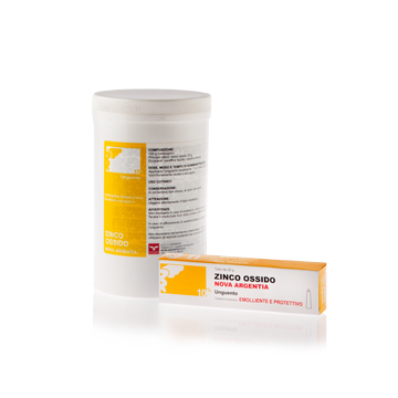 Zinco ossido nova argentia 10% unguento