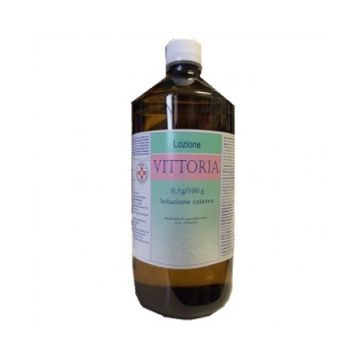 Lozione vittoria 0,1 g/100 g soluzione cutanea