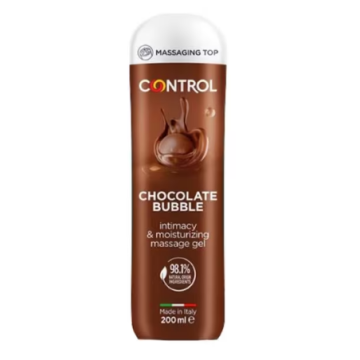 Control bubble chocolate massage gel 3 in 1 200 ml