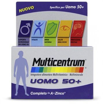 Multicentrum uomo 50+ 30 compresse